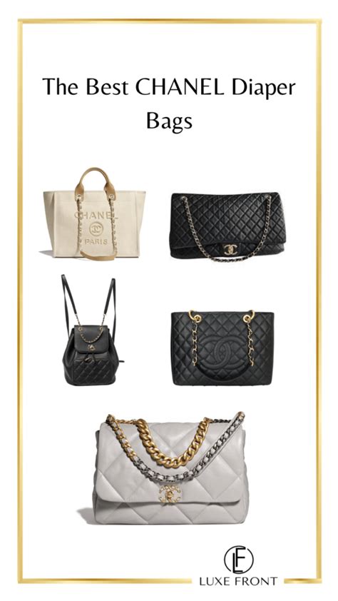 chanel diaper bag|The Best Chanel Diaper Bags in 2024 .